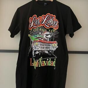Los Lobos Llego Navidad T Shirt Medium